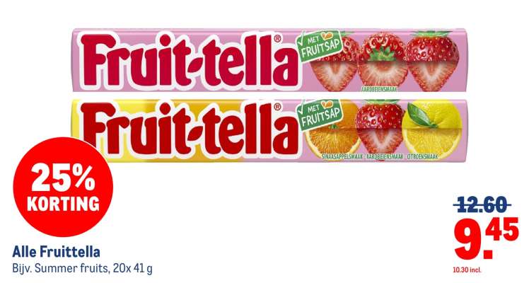 Alle Fruittella