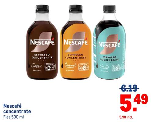 Nescafé concentrate