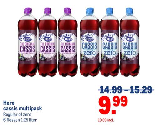 Hero cassis multipack