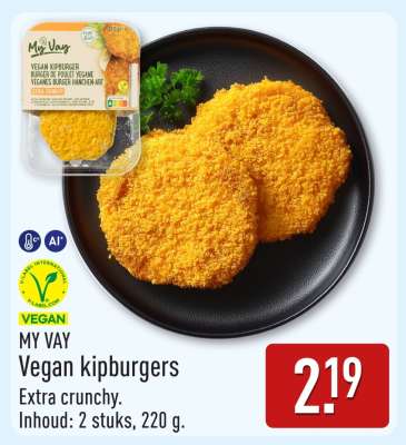 MY WAY Vegan kipburgers