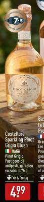 Costellore Sparkling Pinot Grigio Blush