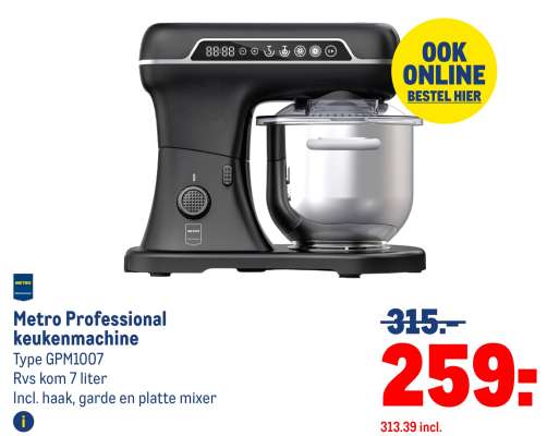 Metro Professional keukenmachine