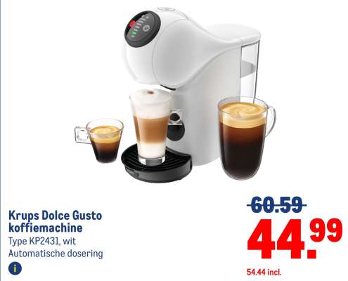Krups Dolce Gusto koffiemachine