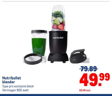 Nutribullet blender