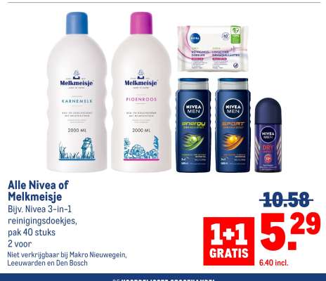 Alle Nivea of Melkmeisje