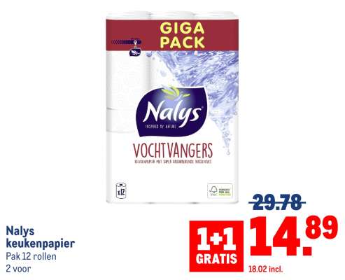 Nalys keukenpapier