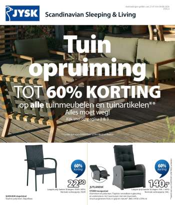 JYSK-aanbieding - 27-7-2026 - 9-8-2026.