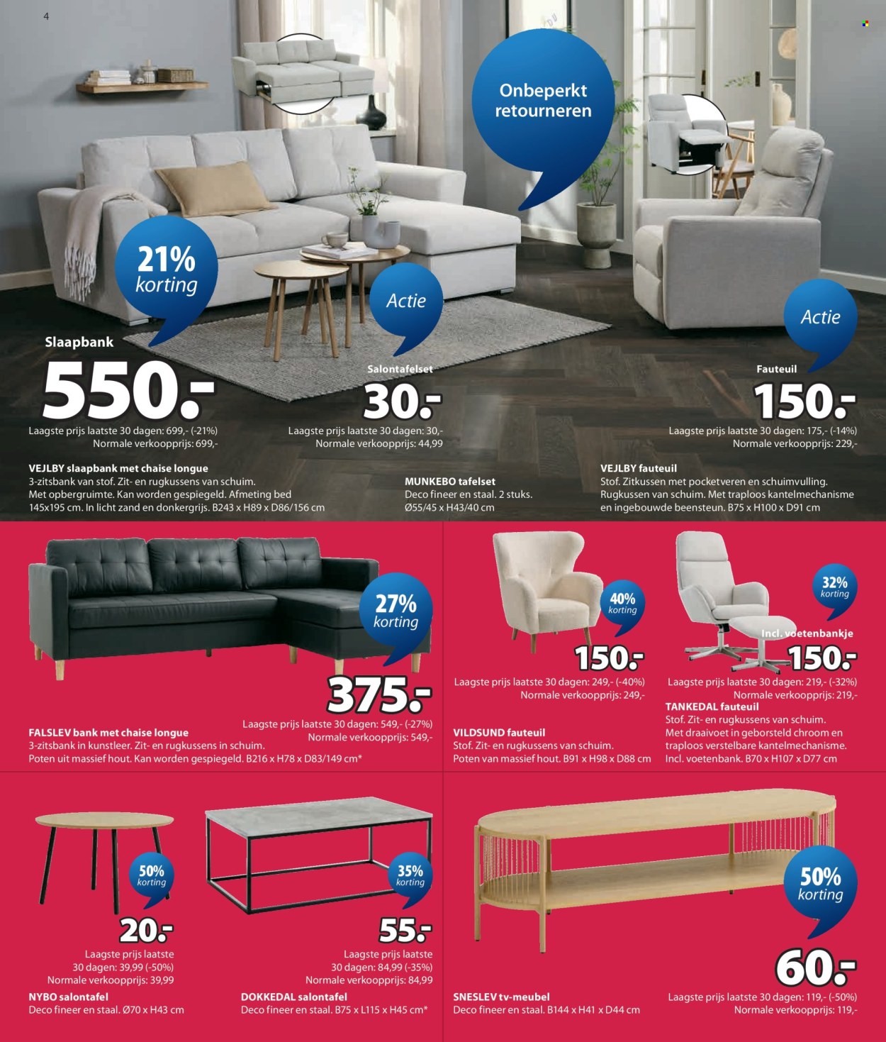 JYSK-aanbieding - 27-7-2026 - 9-8-2026. Pagina 4