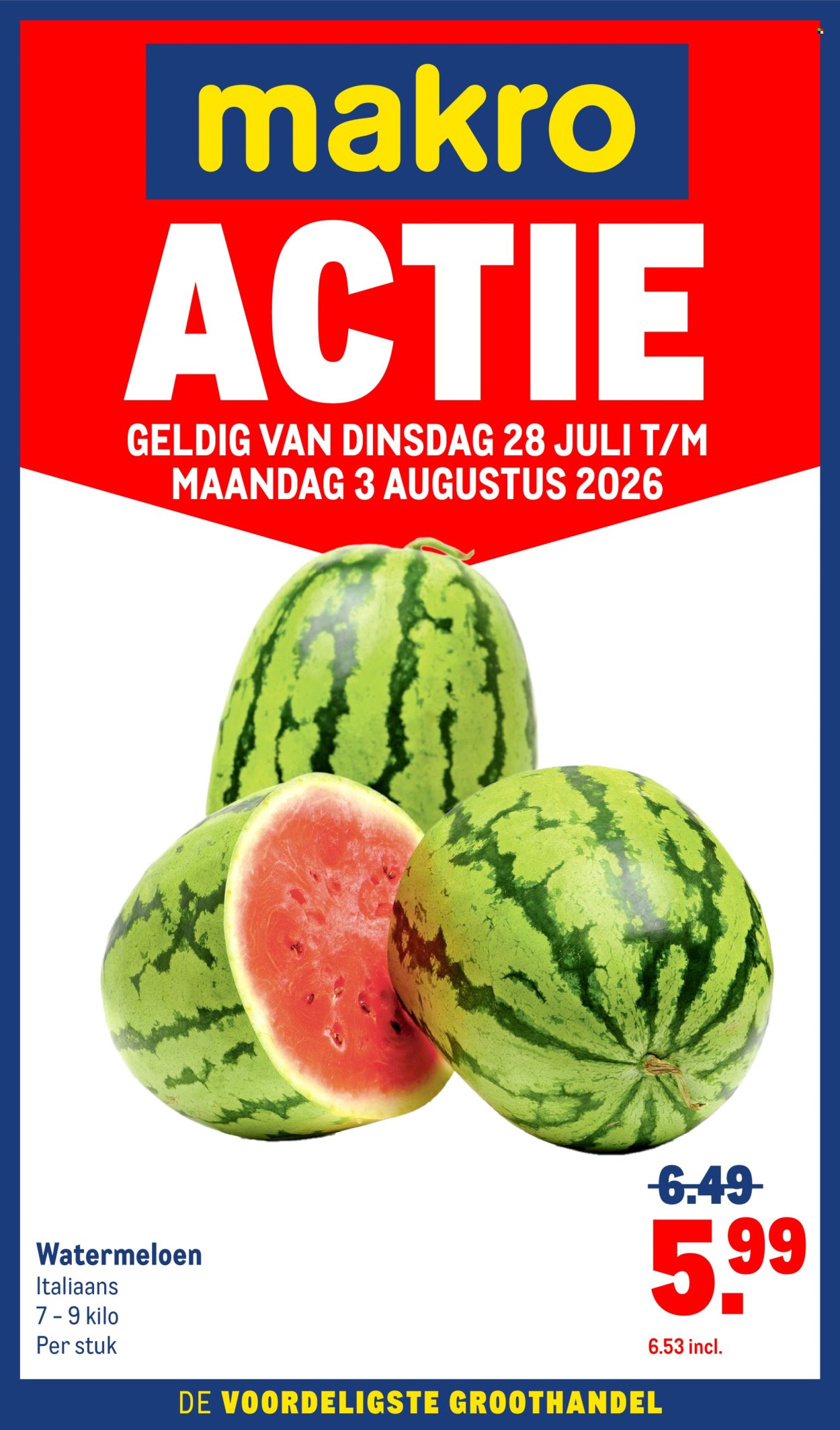 Makro-aanbieding - 28-7-2026 - 3-8-2026. Pagina 1