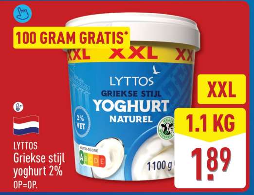 LYTTOS Griekse stijl yoghurt 2%