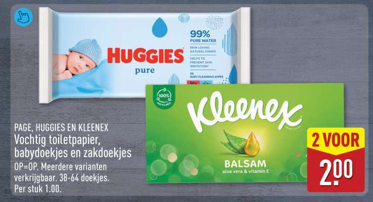 Huggies Pure & Kleenex Balsam