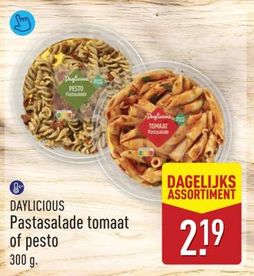 DAYLICIOUS Pastasalade tomaat of pesto