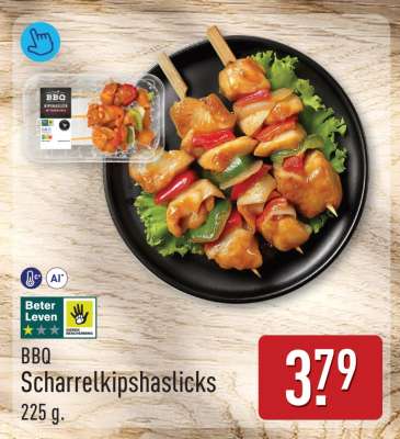 BBQ Scharrelkipshastlicks