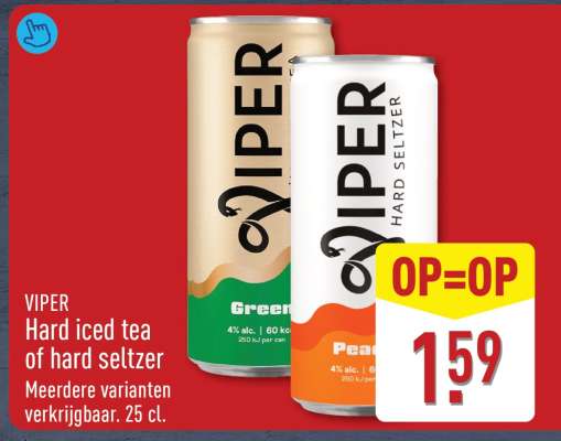 VIPER Hard iced tea of hard seltzer