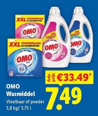 Omo wasmiddel