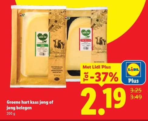 Groene hart kaas jong of jong belegen
