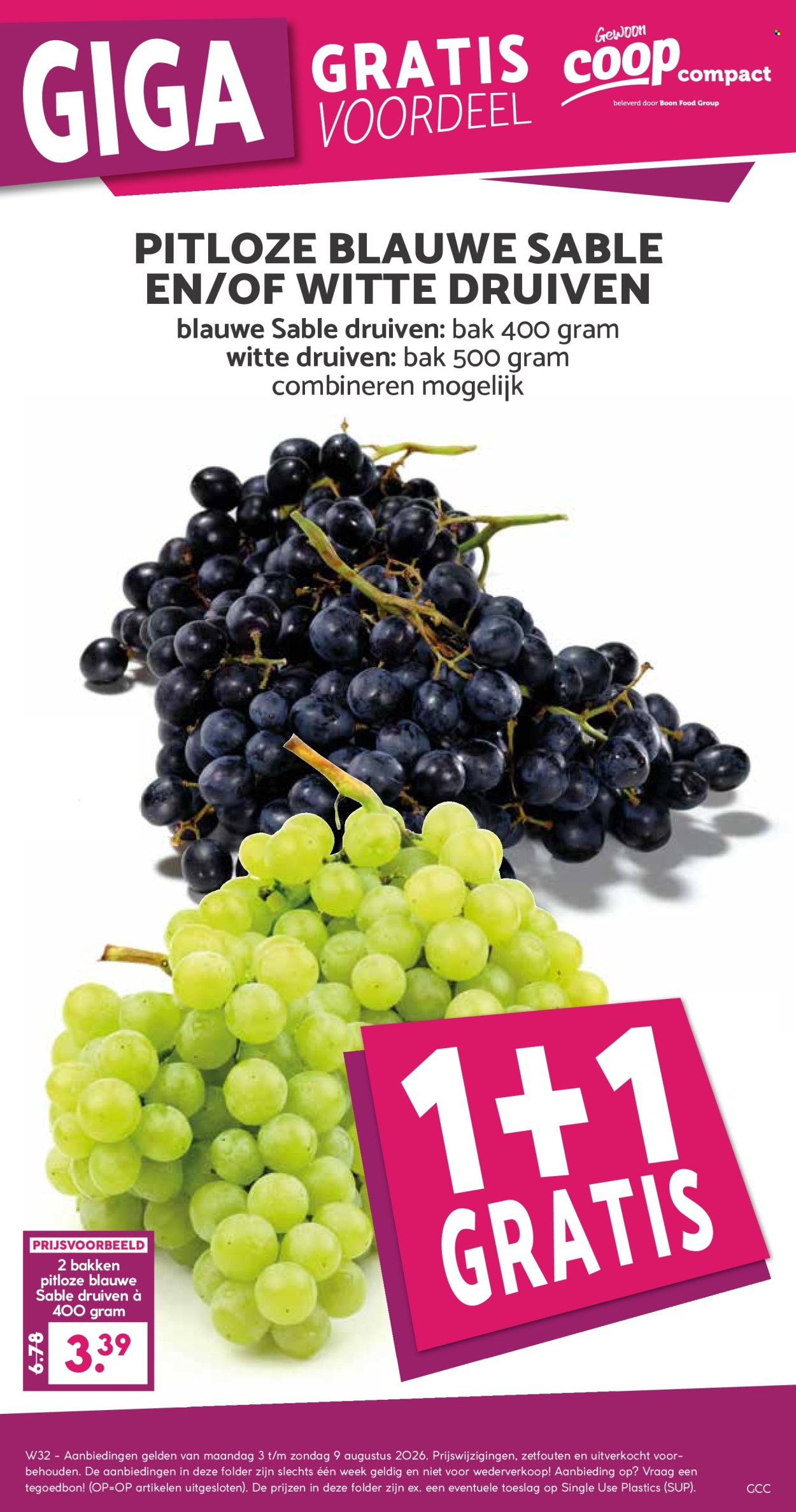 Coop-aanbieding - 3-8-2026 - 9-8-2026. Pagina 1