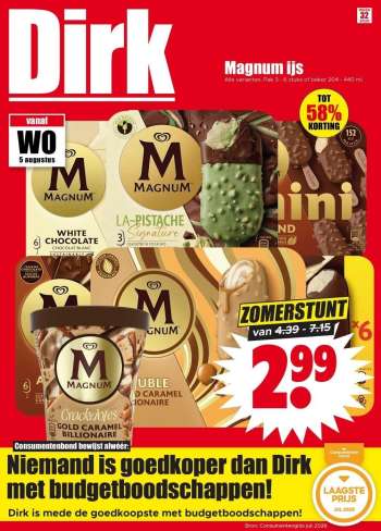 Dirk-aanbieding - 5-8-2026 - 11-8-2026.