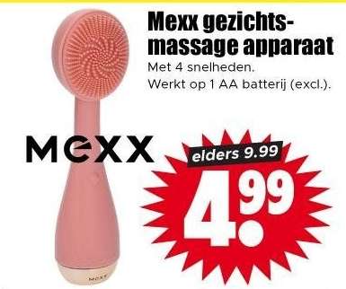 Mexx gezichts-massage apparaat