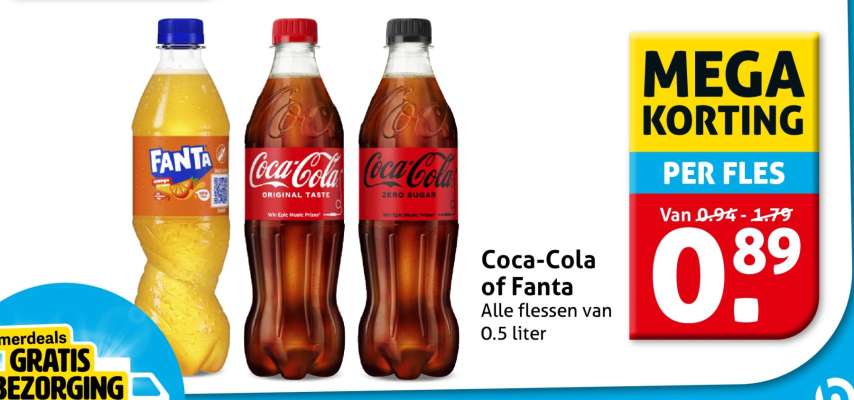 Coca-Cola of Fanta
