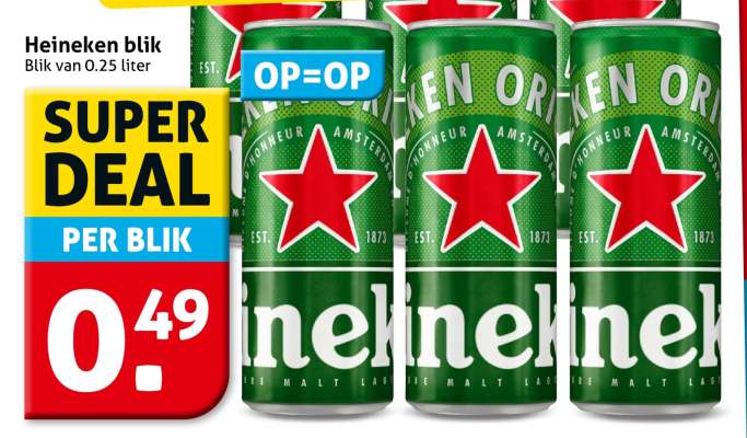 Heineken blik