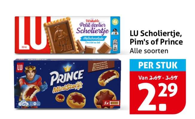 LU Scholiertje, Pim's of Prince