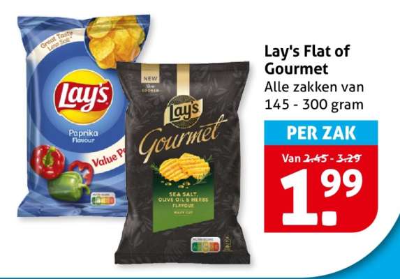 Lay's Flat of Gourmet