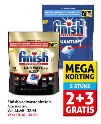 Finish vaatwastabletten