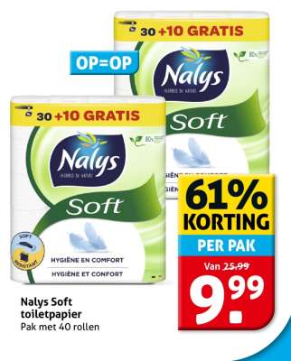 Nalys soft toiletpapier