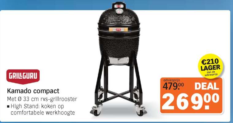 Grill Guru Kamado compact