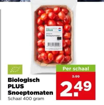 Biologisch PLUS Snoeptomaten