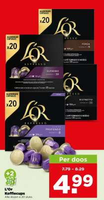 L'OR koffiecups