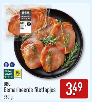 BBQ Gemarineerde filetlapjes