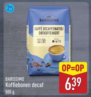 BARISSIMO Koffiebonen decaf