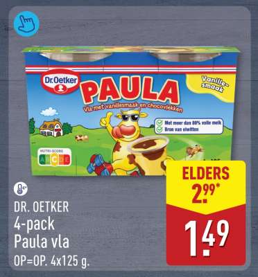 DR. OETKER 4-pack Paula vla