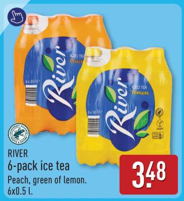 RIVER 6-pack ice tea