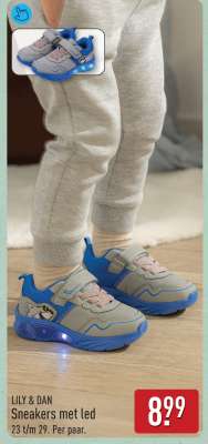 LILY & DAN Sneakers met led