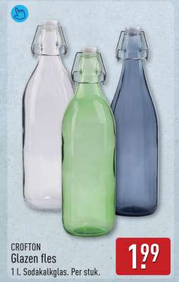 CROFTON Glazen fles