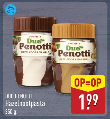 DUO PENOTTI Hazelnootpasta