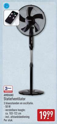 AMBIANO Statiefventilator