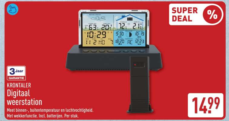 KRONTALER Digitaal weerstation
