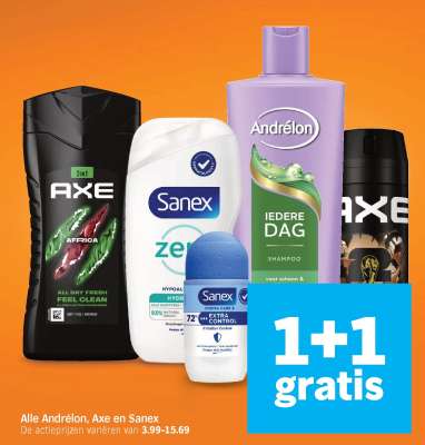Alle Andrélon, Axe en Sanex