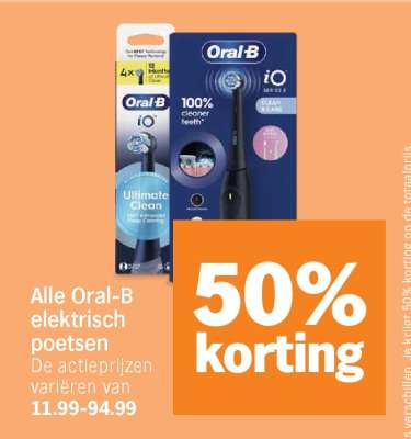 Oral-B elektrisch poetsen
