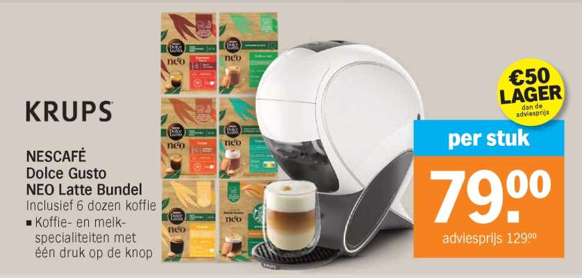 NESCAFÉ Dolce Gusto NEO Latte Bundel