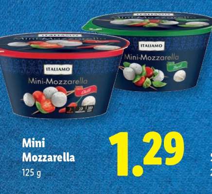 Mini mozzarella
