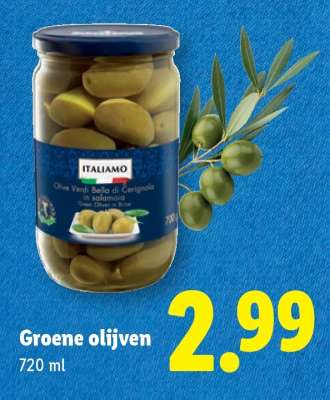 Groene olijven