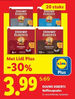 Douwe Egberts koffiecapsules