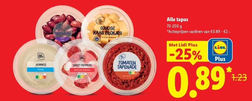 Alle tapas