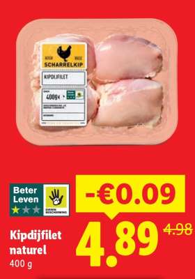 Kipdijfilet naturel