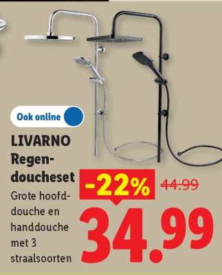 LIVARNO Regendoucheset